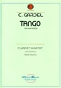 Tango por una cabeza fr Klarinette in Es, Klarinette in B, Bassetthorn und Bassklarinette Partitur und Stimmen