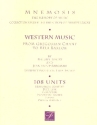 Western Music From Gregorian Chant to Bela Bartok (en)