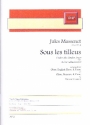 Sous les tilleus for oboe, english horn and piano parts