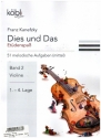 Dies und das - Etdenspa Band 2 fr Violine