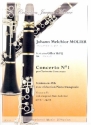 Concerto no.1 pour clarinette et orchestre clarinette en mib et piano