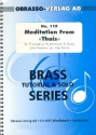 Mditation de Thais fr Trompete (Euphonium) und Klavier