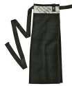 Handtuch mit Band schwarz 50 x 50 cm