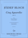 5 Aquarelles op.52 fr Violine und Klavier