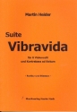 Suite Vibravida fr 6 Violoncelli (Kontrabass ad lib) Partitur und Stimmen