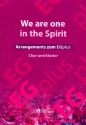 We are one in the Spirit - Arrangements zum EGplus fr flexibles Ensemble (Chor/Klavier/Band/Posaunenchor) Klavierauszug Chor und Klavier
