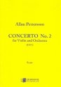 Concerto no.2 for violin and orchestra study score