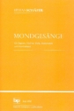 Mondgesnge fr Sopran, Violine, Viola, Violoncello und Kontrabass Partitur und Stimmen