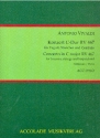 Konzert C-Dur RV467 fr Fagott, Streicher und Bc Stimmensatz (3-3-2-3-Cembalo)