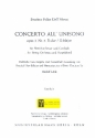 Concerto all unisono D-Dur op.2,6 fr Cembalo und Zupforchester Cembalo