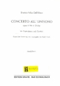 Concerto all unisono D-Dur op.2,6 fr Cembalo und Zupforchester Mandoline 1