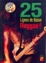 25 Lignes de basse Reggae et Ska (+CD) pour guitare basse