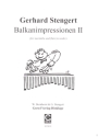 Balkanimpressionen Nr.2 fr Flte und Marimbaphon Partitur und Stimmen