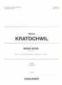 Missa nova op.118 fr gem Chor, Schlagzeug und Orgel Partitur (= Chorpartitur)