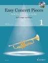 Leichte Konzertstcke Band 1 (+CD) fr Trompete und Klavier