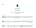 Kyrie fr gem Chor (SAM/SATB), Streicher und Orgel Viola