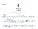 Kyrie fr gem Chor (SAM/SATB), Streicher und Orgel Violoncello