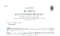 Gloria fr gem Chor (SAM/SATB), Gemeinde und Orgel Partitur (la/dt)