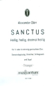 Sanctus fr gem Chor (SAM/SATB), Gemeinde und Orgel (Instrumente ad lib) Triangel