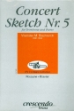 Concert Sketch No.5 for trombone and piano