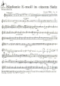Sinfonie e-Moll in einem Satz op.12 fr Zupforchester (weitere Instrumente ad lib) Mandola