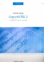 Concerto no.2 for 2 pianos and orchestra score