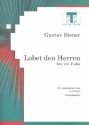 Lobet den Herrn in seinem Heiligtum fr gem Chor und Orgel Partitur