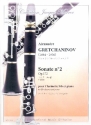 Sonate no.2 op.172 pour clarinette et piano