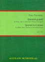 Quintett g-Moll fr Flte, Oboe, Klarinette, Horn und Fagott Partitur und Stimmen