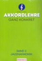 Akkordlehre ganz konkret Band 3  (+QR-Code) Jazzharmonik