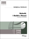 111-40275 Behold I build a House for baritone and marimba