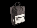 Nylon-Rucksack 35 x 28 x 7,5 cm mit Rei�verschluss, Tragegriff, 2 Schulterriemen, Au�entasche