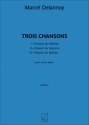 3 Chansons pour voix et piano
