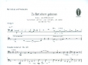 Zu Bethlehem geboren fr gem Chor (SAM/SATB), Gemeinde, Streicher und Orgel Kontrabass/Violoncello als Bc
