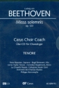 Missa solemnis op.123 - Chorstimme Tenor  Playalong-CD