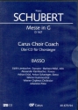 Messe G-Dur D167 - Chorstimme Bass  Playalong-CD