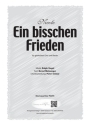 Ein bisschen Frieden fr gem Chor und Klavier Chorpartitur