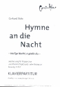 Hymne an die Nacht fr Frauenchor und Klavier (Orgel/Orchester) Klavier-Partitur