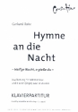 Hymne an die Nacht fr Mnnerchor und Klavier (Orgel/Orchester) Klavier-Partitur