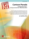 Cartoon Parade f�r 5-stimmiges variables Bl�serensemble (Schlagzeug ad lib) Partitur und Stimmen