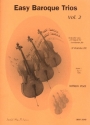 Easy Baroque Trios Band 2 fr 3 Violoncelli Partitur und Stimmen