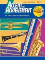 Accent on Achievement vol.1: for band piano accompaniment (engl. Ausgabe mit deutschsprachigem Einlegeblatt)