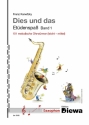 Dies und das - Etdenspa Band 1 fr Saxophon