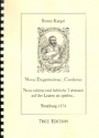 Novae Elegantissimae Cantilenae for renaissacne lute /italian tablature facsimile