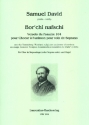 Bor'chi nafschi fr Sopran (Frauenchor unisono) und Orgel Partitur (hebr)