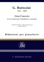 Konzert fis-Moll Nr.1  fr Kontrabass und Orchester fr Kontrabass und Klavier