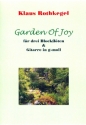 Garden of Joy fr 3 Blockflten (SAA) und Gitarre Partitur und Stimmen