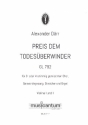 Preis dem Todesberwinder fr gem Chor (SAM/SATB), Gemeinde, Streicher und Orgel Spielpartitur Violine 1/2