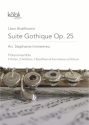 Suite gothique op.25 fr Flten-Ensemble (8 Spieler) (Kontrabass ad lib) Partitur und Stimmen