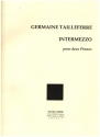 Intermezzo pour 2 pianos 2 partitions